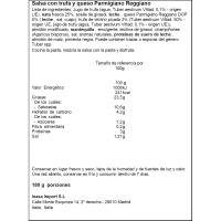 Salsa de trufa y queso TARTUFI JIMMY, frasco 180 g