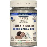 Salsa de trufa y gorgonzola TARTUFI JIMMY, frasco 180 g Salsa de trufa y gorgonzola TARTUFI JIMMY, frasco 180 g