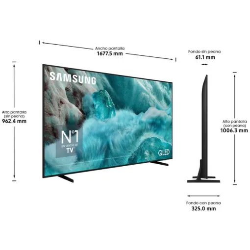 TV Qled 75" 4K Smart TV TQ75Q7FA SAMSUNG