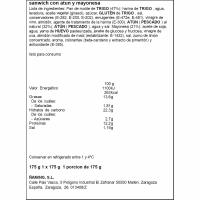 ÑAMING pro atun sandwicha, 1 ale, 175 g