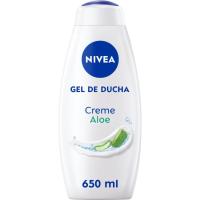 Gel de ducha aloe vera NIVEA, bote 650 ml