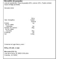 Bocadillo de guayaba GOURMET LATINO, 24 uds, caja 630 g