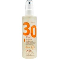 Protector solar transparente FPS30 BELLE&SUN, spray 200 ml