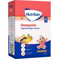 Papilla Desayuno c/ copos de trigo y frutas NUTRIBEN, caja 750 g Papilla Desayuno c/ copos de trigo y frutas NUTRIBEN, caja 750 g
