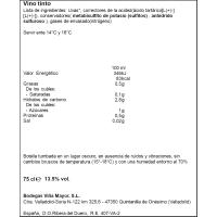 Vino Tinto Roble R. del Duero VIÑA MAYOR, botella 75 cl