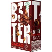Granola de cacao crujiente B3TTER, caja 300 g Granola de cacao crujiente B3TTER, caja 300 g