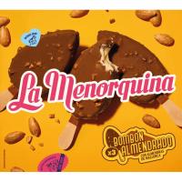 Bombón almendrado MENORQUINA, pack 3x90 ml