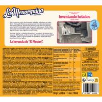 Bombón almendrado MENORQUINA, pack 3x90 ml