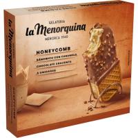 Sandwich Honey Comb MENORQUINA, pack 3x160 ml