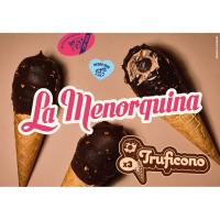 Truficono de chocolate MENORQUINA, pack 3x130 ml