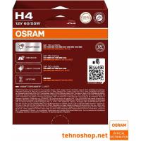 Lámpara de vehículo halógena H4 +150% brillo, Night Breaker OSRAM, 2 uds