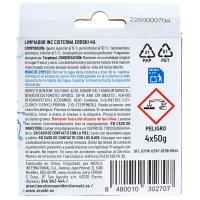 Limpiador WC cisterna marino EROSKI, pack 4 uds