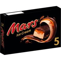 Helado barrita MARS, 5 uds, caja 200 g