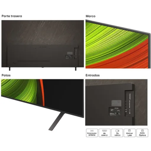 Televisión OLED 77" Ultra HD Smart OLED77B56LA LG