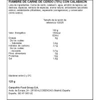 Jamoninos 75% CAMPOFRÍO, pack 5x25 g