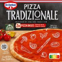 Base pizza tradizionale DR. OETKER, 2 uds, caja 610 g