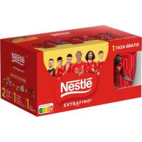 Lote Chocolate extrafino + taza La Roja NESTLE, pack 334 g