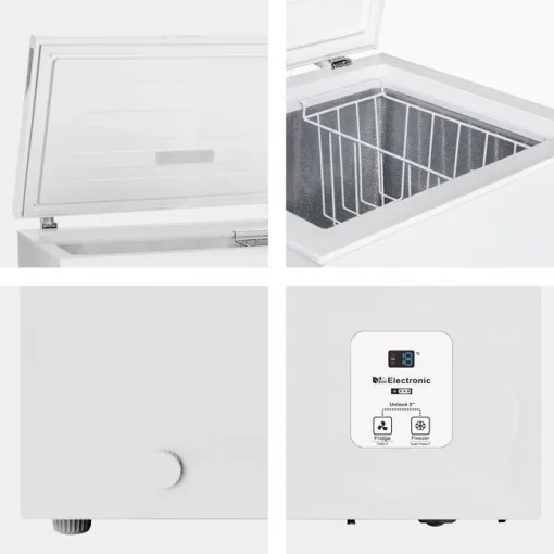 Arcón congelador 191 litros FT247D4AWYLE HISENSE