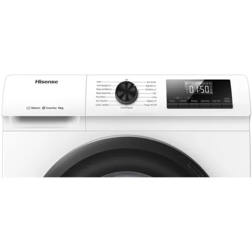 Lavadora 10 kg 1400 rpm WF1Q1041BW HISENSE