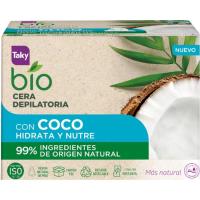 Cera depilación bio coco TAKY, cazoleta 100 g