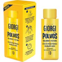 Polvos para el cabello volumen y textura GIORGI, bote 10 g Polvos para el cabello volumen y textura GIORGI, bote 10 g