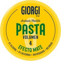 Pasta volumen 4 efecto mate GIORGI, tarro 75 ml Pasta volumen 4 efecto mate GIORGI, tarro 75 ml