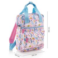 Mochila pre-escolar con asas, 35 x 25 x 16 cm, 7 litros, Sweet Dreams MIQUELRIUS