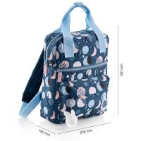Mochila pre-escolar con asas, 35 x 25 x 16 cm, 7 litros, Sapce Buny MIQUELRIUS
