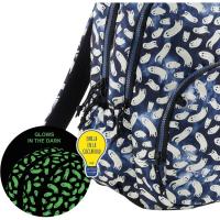Mochila escolar RPET Doble Roma Ghost, 28 x 40 x 16 cm. 20 L MIQUELRIUS