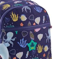 Mochila escolar RPET Triple Lisboa  Sea World, 27 x 37 x 18 cm, 20 L MIQUELRIUS