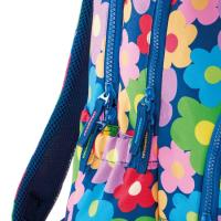 Mochila escolar RPET Triple Oslo Flor Agatha , 28 x 40 x 16 cm. 20 L MIQUELRIUS