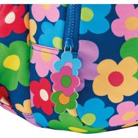 Mochila escolar RPET Triple Oslo Flor Agatha , 28 x 40 x 16 cm. 20 L MIQUELRIUS