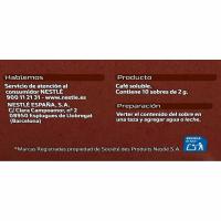 Café soluble natural NESCAFÉ, caja 10 sobres