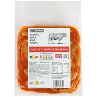 Callos y morros guisados EROSKI, bandeja 480 g