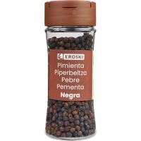 Pimienta negra entera EROSKI, frasco 60 g Pimienta negra entera EROSKI, frasco 60 g