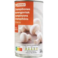 Champiñon entero extra EROSKI, lata 185 g