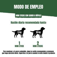 Mini sticks sabor búfalo para perro PURINA ADVENT., bolsa 90 g
