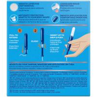 Tampón súper plus TAMPAX COMPAK PEARL, caja 20 uds