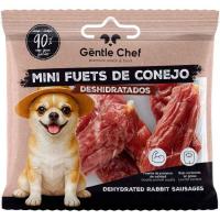 Mini fuets de conejo para perro GËNTLE CHEF, bolsa 60 g Mini fuets de conejo para perro GËNTLE CHEF, bolsa 60 g