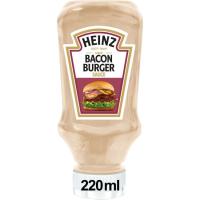 Salsa Bacon Burger HEINZ, bocabajo 220 ml Salsa Bacon Burger HEINZ, bocabajo 220 ml