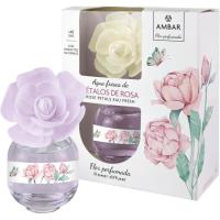 Ambientador flor perfumada rosa AMBAR, 1 ud Ambientador flor perfumada rosa AMBAR, 1 ud
