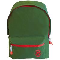 Mochila escolar modelo XS color verde militar, 34 x 44 x 18 cm GRAFOPLAST
