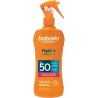 Protector solar aloe hydra SPF50 BABARIA, pistola 200 ml