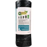 Bolsa de basura comunidad 100 L EROSKI, paquete 10 uds