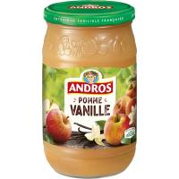 Compota de manzana y vainilla ANDROS, frasco 750 g Compota de manzana y vainilla ANDROS, frasco 750 g
