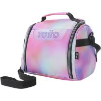 Portalimentos Térmico Resaltador Glitter Rosa 0IN, 20 x 17 x 25 cm TOTTO