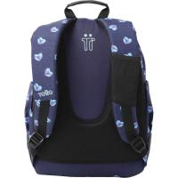 Mochila escolar Rayol Glitter, 33 x 44 x 13,5 cm, 20 l. bolsilo porta PC TOTTO