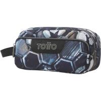 Estuche 3 compartimentos Ecole 7EM, 12 x 11 x 23 cm TOTTO
