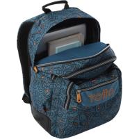 Mochila escolar Rayol Graffer, 33 x 44 x 13,5 cm, 20 l, bolsilo porta PC TOTTO