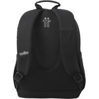 Mochila juvenil negra con porta PC, 33 x 44 x 14 cm 20 L TOTTO